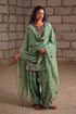 Fleur blue farshi salwar