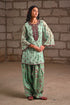 Fleur blue farshi salwar