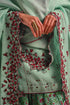 Fleur blue heavy dupatta