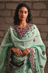 Fleur blue heavy dupatta