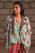 Fleur blue jacket