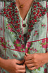 Fleur blue jacket