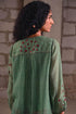 Fleur blue shirt