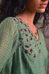 Fleur blue shirt