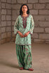 Fleur blue short kurta