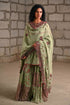 Fleur green heavy dupatta