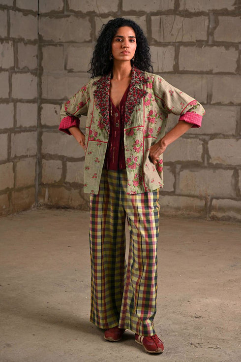Fleur green pants