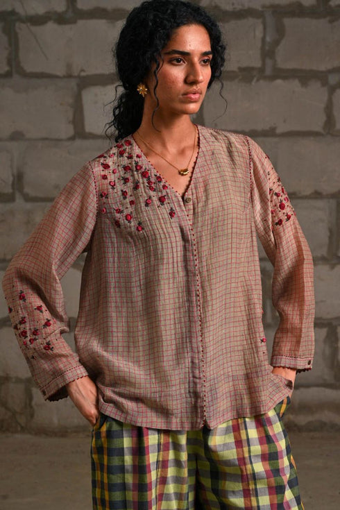 Fleur green shirt