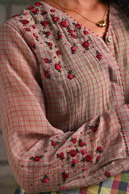Fleur green shirt