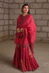 Fleur pink heavy dupatta