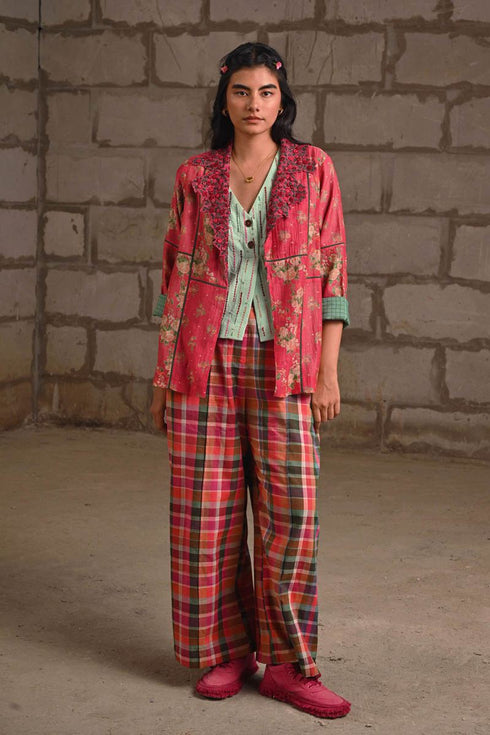 Fleur pink jacket