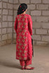 Fleur pink phiran kurta