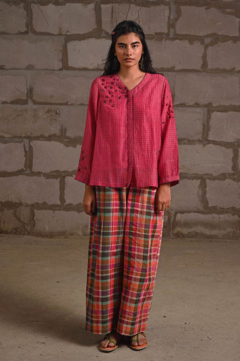 Fleur pink shirt