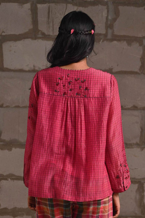 Fleur pink shirt