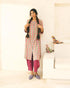 Flora punch pink kurta