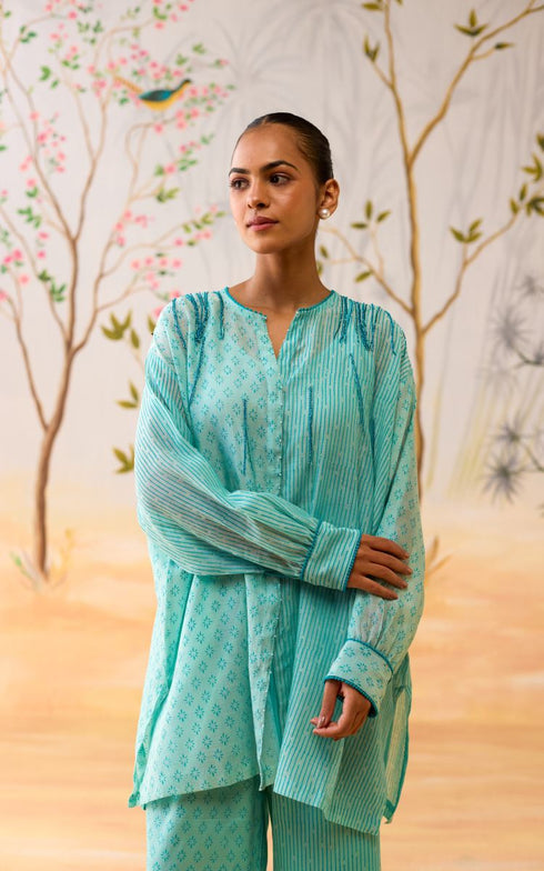 Freya blue co-ord set