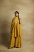 Freya mustard Sharara set
