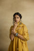 Freya mustard Sharara set