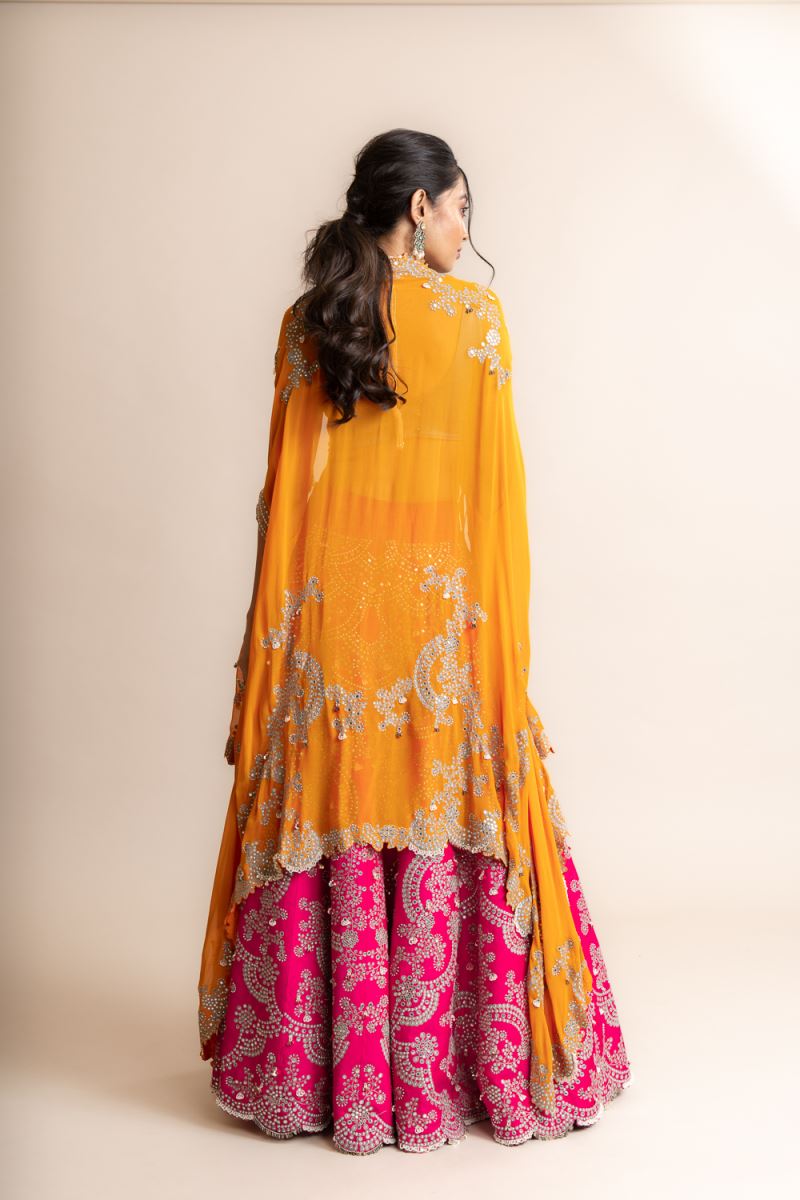 Fuchsia Dream Lengha Set