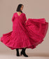 Fuchsia halo dress
