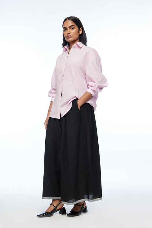 Gallicanae pink collared shirt