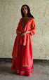 Ghevar pink ombre kurta with sharara