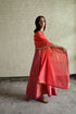 Ghevar pink shaded dupatta