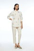 Glabrifolia ivory cross stitch shirt