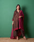 Glee brown kurta set