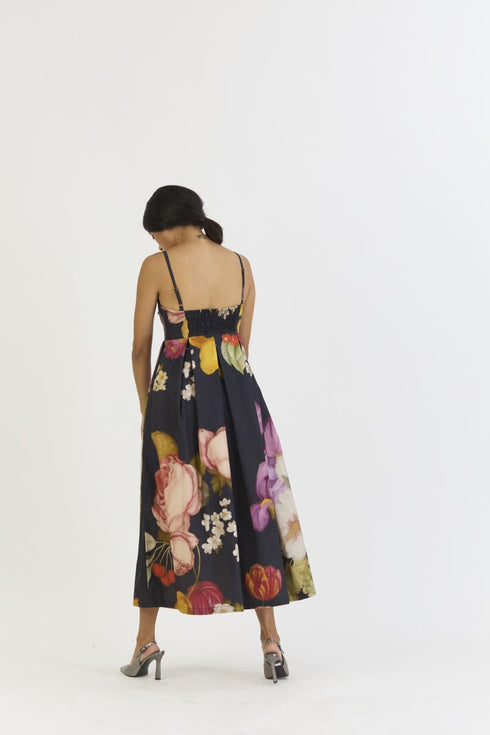Glory black bralette dress