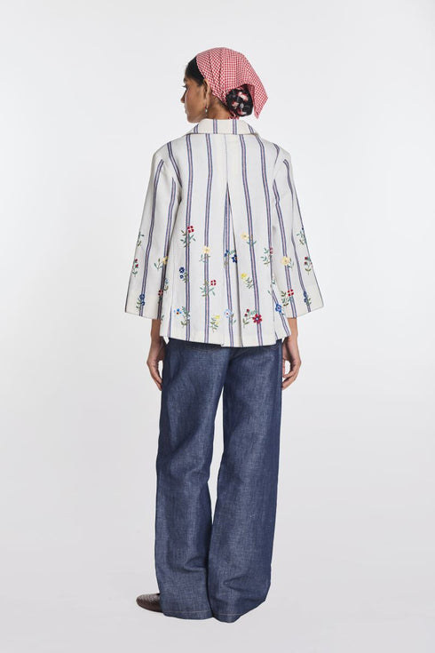 Gomphrena double breast jacket