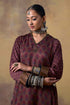 Goonj black ajrakh kurta