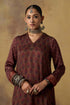 Goonj maroon ajrakh kurta