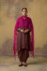 Goonj pink ajrakh kurta