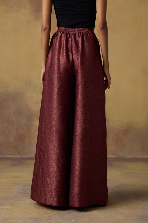 Goonj purple brocade ijar