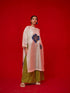 Grace ivory and blue tunic