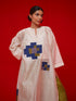Grace ivory and blue tunic