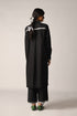 Grandiflora front open black tunic