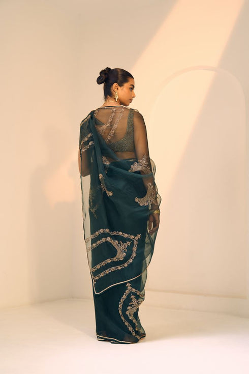 Green anya sari
