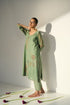 Green balori kurta with pants