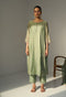 Green husna kurta with pants