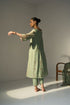 Green husna kurta with pants