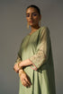 Green husna kurta with pants