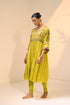 Green lavanya kurta with pants