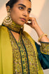 Green seerat dupatta