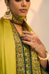 Green seerat dupatta