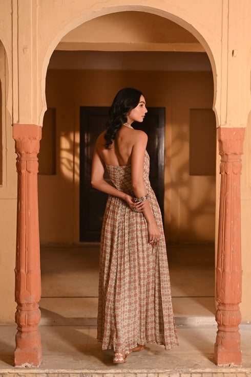 Gulbahar multicolor dress