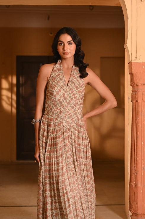 Gulbahar multicolor dress