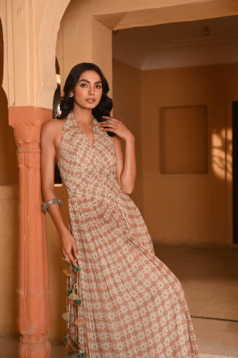 Gulbahar multicolor dress