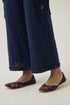 Gulzaar blue cargo pants